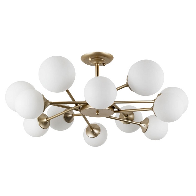 Потолочная люстра Arte Lamp Marco A2703PL-12SG изображение 1 Потолочная люстра Arte Lamp Marco A2703PL-12SG Фото № 1