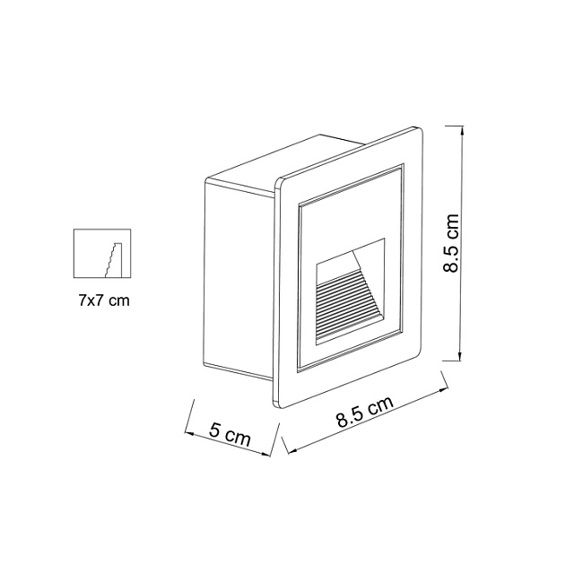 Уличный светодиодный светильник Arte Lamp Piazza A7325IN-1WH Фото № 2