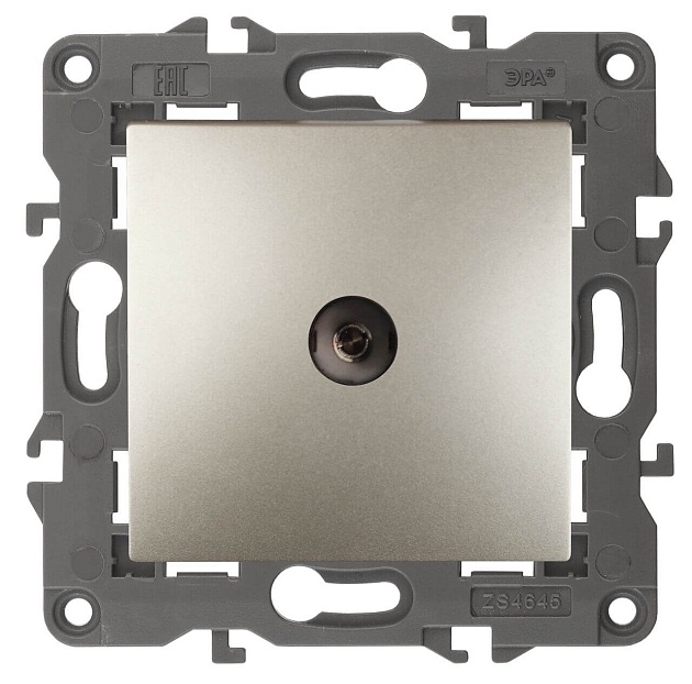 ТВ-розетка одиночная ЭРА Elegance 14-3101-04 Б0034293 Фото № 1