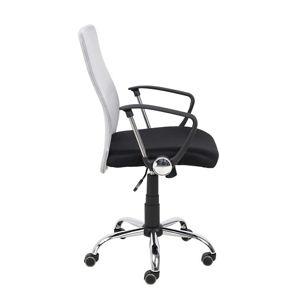 Офисное кресло AksHome Gamma серый + черный, сетка + ткань 84769 Фото № 12