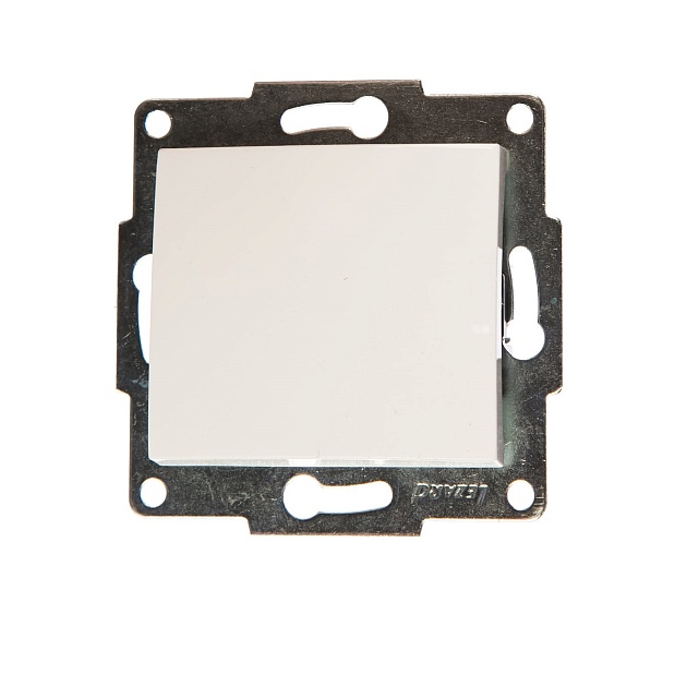 Выключатель Lezard Karina белый 707-0288-100 Фото № 1