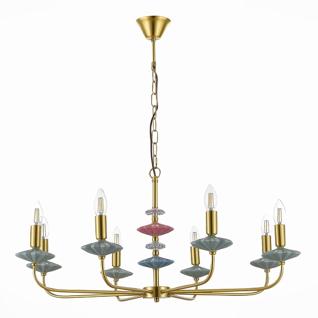 Подвесная люстра Evoluce Attic SLE1117-203-08 Фото № 4