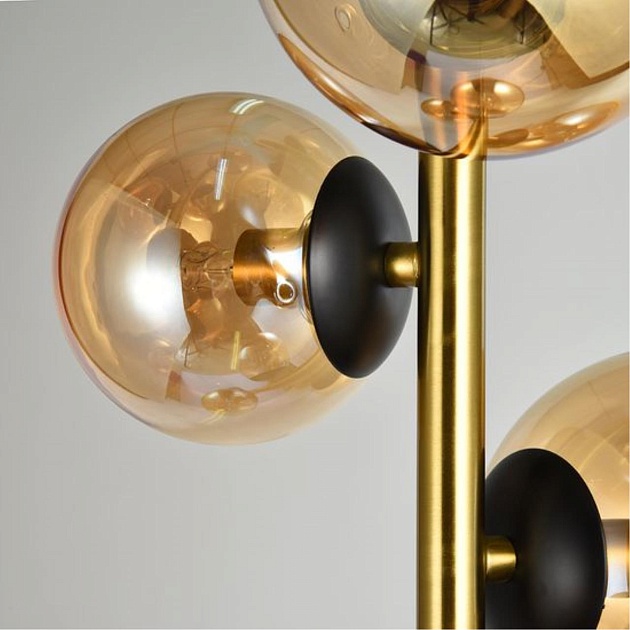 Торшер Arte Lamp Gemini A2243PN-6PB изображение 2 Торшер Arte Lamp Gemini A2243PN-6PB Фото № 2