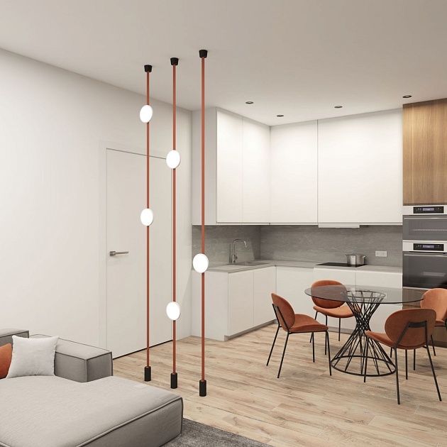 Трековый светильник Denkirs Belty Flow DK5567-WH+BK Фото № 5