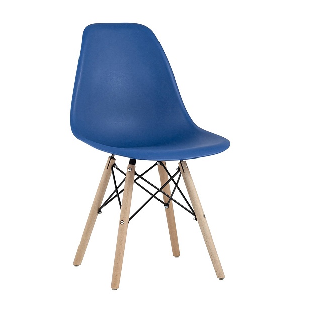 Комплект стульев Stool Group Style DSW синий x4 УТ000003483 Фото № 1