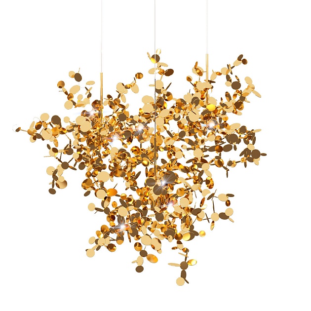 Подвесная люстра Loft IT Spark 10101/3 Gold Фото № 2