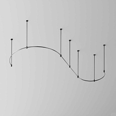 Шинопровод круглый из полукругов 1200мм Maytoni Technical FLARITY Busbar trunkings Flarity TRX154-2SR-D1200-B 4