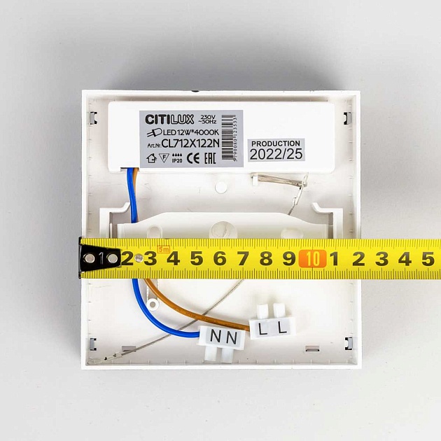 Накладной светодиодный светильник Citilux Тао CL712X122N изображение 4 Накладной светодиодный светильник Citilux Тао CL712X122N Фото № 4