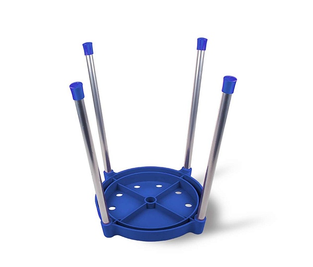 Табурет Sheffilton SHT-S36 синий/хром 8077259306 Фото № 4