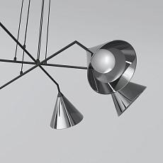 Подвесной светильник Eurosvet Enigma 70161/6 черный 3