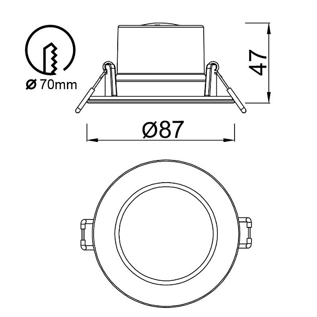 Встраиваемый светодиодный светильник Mantra Yucatan 8848 изображение 2 Встраиваемый светодиодный светильник Mantra Yucatan 8848 Фото № 2