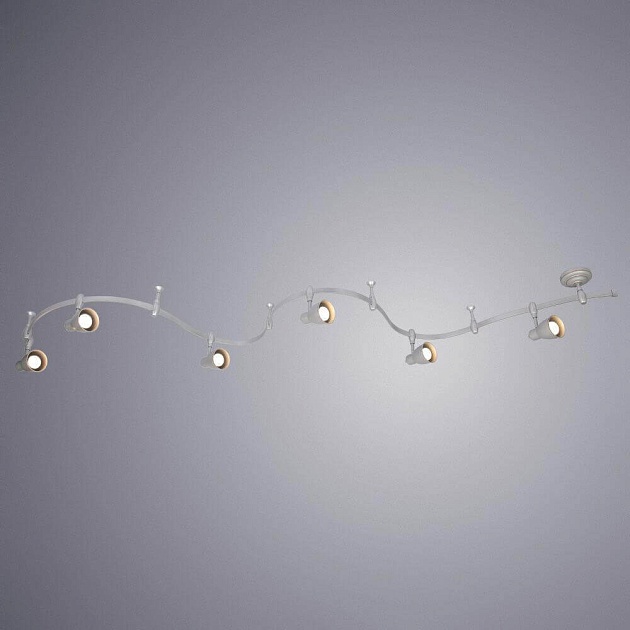 Трековая система Arte Lamp A3058PL-6SI Фото № 2