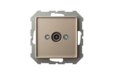 ТВ-розетка оконечная Liregus Epsilon шампань 28-3141 1