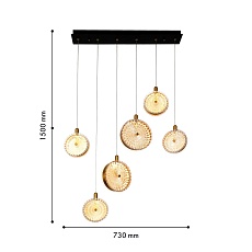 Подвесная люстра Favourite Slik 4488-6P 2