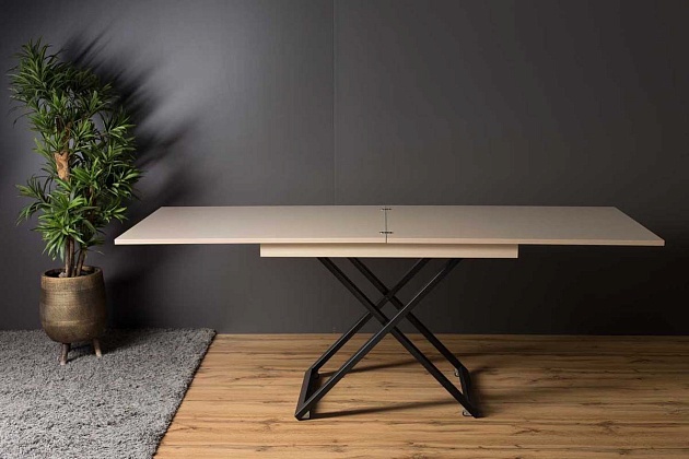 Стол-трансформер Levmar Cross G41/S53 Капучино/черный 2398132101 изображение 2 Стол-трансформер Levmar Cross G41/S53 Капучино/черный 2398132101 Фото № 2