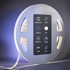 Светодиодная лента Maytoni 21,5W/m 300LED/m 2835SMD дневной белый 5M 201064 1