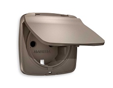 Лицевая панель розетки AMBRELLA VOLT OP6380 1
