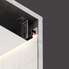 Потолочный парящий профиль Flexy для натяжных потолков 2392 FLY 03 9016 2