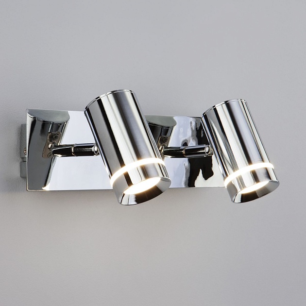 Светодиодный спот Eurosvet Stalk 20064/2 LED хром Фото № 5