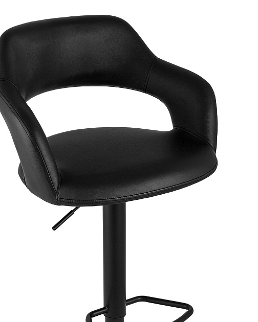 Барный стул Stool Group Рич черный черная ножка PEACHEY BLACK изображение 7 Барный стул Stool Group Рич черный черная ножка PEACHEY BLACK Фото № 7
