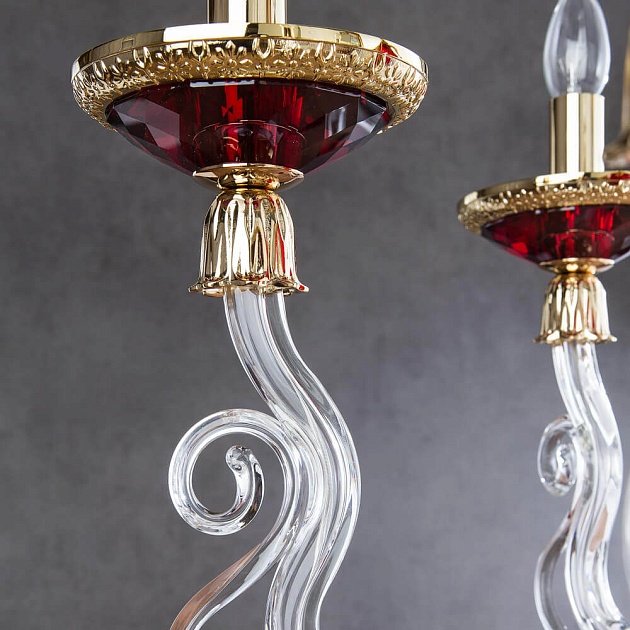 Подвесная люстра Divinare Simona 5125/10 LM-6 изображение 5 Подвесная люстра Divinare Simona 5125/10 LM-6 Фото № 5