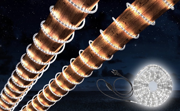 Светодиодная лента Globo 18M холодный белый 27.6W 38981 Фото № 3