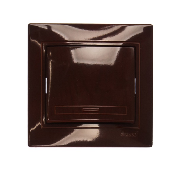 Выключатель Lezard Mira вишня 701-0601-100 Фото № 1