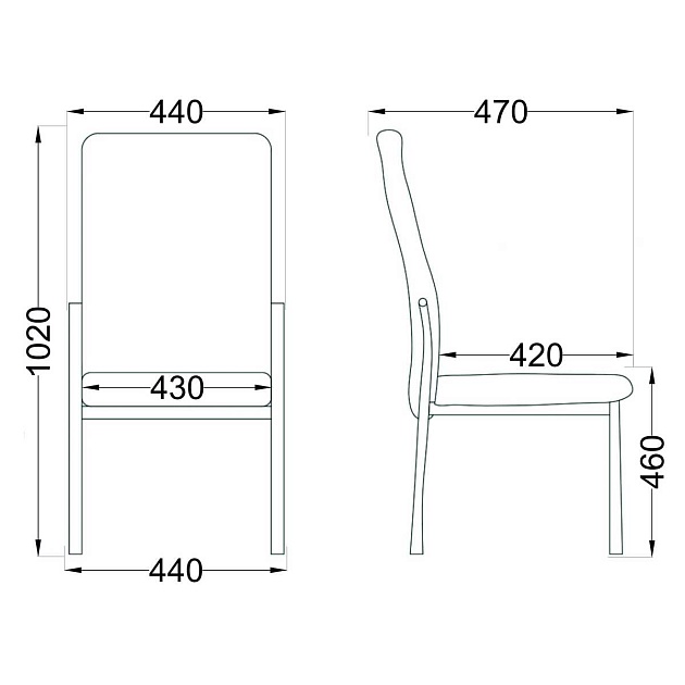 Кухонный стул AksHome Denver черный, экокожа 27901 изображение 2 Кухонный стул AksHome Denver черный, экокожа 27901 Фото № 2