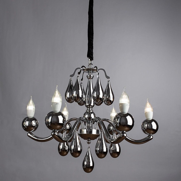 Подвесная люстра Arte Lamp Sigma A3229LM-6CC изображение 3 Подвесная люстра Arte Lamp Sigma A3229LM-6CC Фото № 3