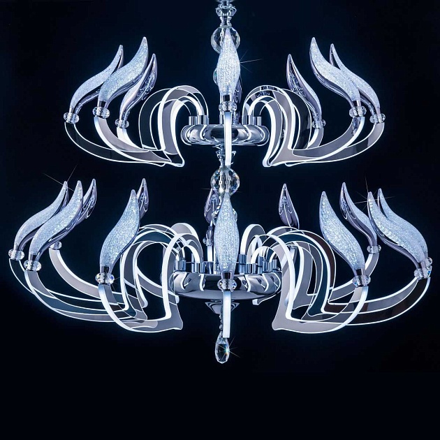 Подвесная светодиодная люстра Citilux Diva EL339P24 изображение 5 Подвесная светодиодная люстра Citilux Diva EL339P24 Фото № 5