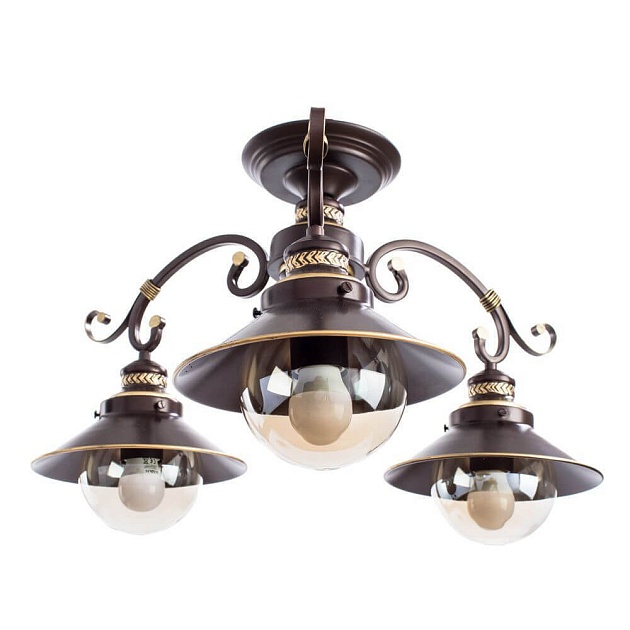 Потолочная люстра Arte Lamp 7 A4577PL-3CK Фото № 1
