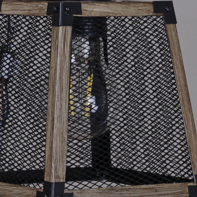 Подвесной светильник Illumico IL1006-1P-05 BK Wood изображение 2 Подвесной светильник Illumico IL1006-1P-05 BK Wood Фото № 2