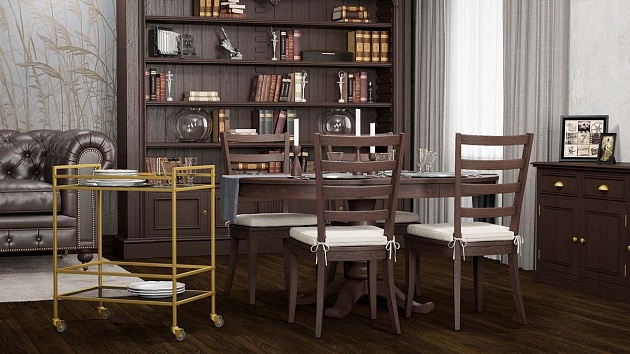 Сервировочный стол Калифорния Поинт золото 9034986101 Фото № 6