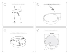Настенно-потолочный светодиодный светильник Ambrella light Wallers Wall FW11111 1