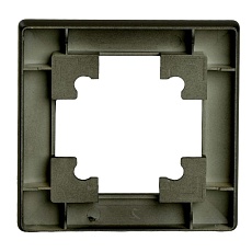 Рамка 1-местная Stekker Катрин черный PFR00-7001-05 39812 5