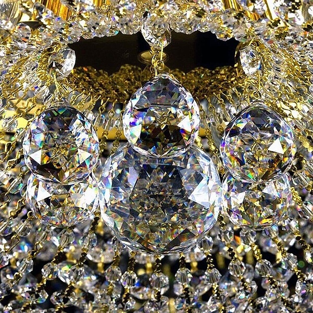 Потолочная люстра Artglass Gerta Dia 1000 Polished CE изображение 3 Потолочная люстра Artglass Gerta Dia 1000 Polished CE Фото № 3