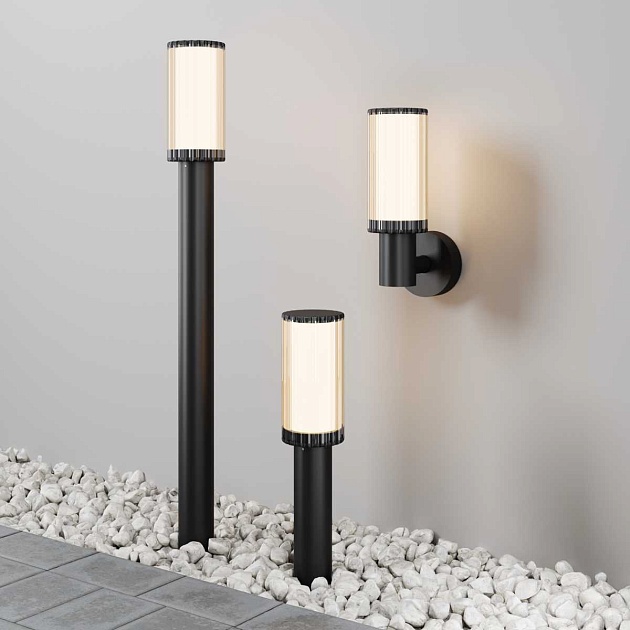 Уличный настенный светильник Maytoni Outdoor O502WL-01B Фото № 4