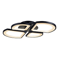 Потолочная светодиодная люстра iLedex River X024-4 BK 2