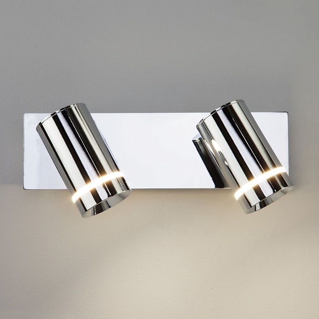 Светодиодный спот Eurosvet Stalk 20064/2 LED хром Фото № 1