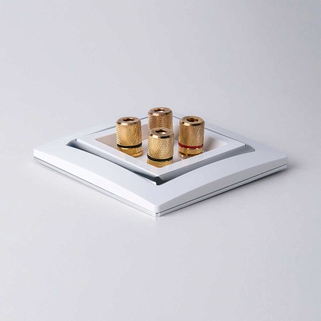 Акустическая розетка Werkel белая W1185001 4690389155536 изображение 3 Акустическая розетка Werkel белая W1185001 4690389155536 Фото № 3