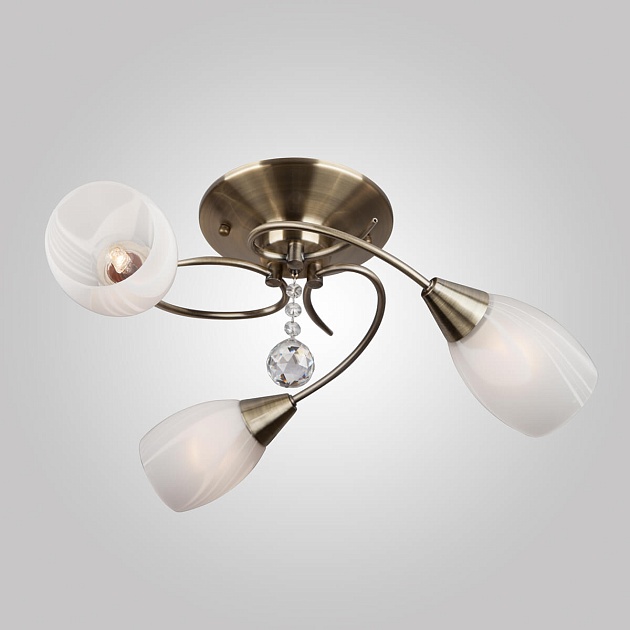 Подвесная люстра Eurosvet 30100/3 античная бронза Фото № 1