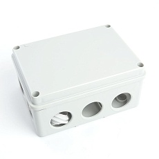 Коробка разветвительная Stekker EBX20-310-55, 190*140*70мм, 10 вводов, IP55, светло-серая (GE41244) 40000 3