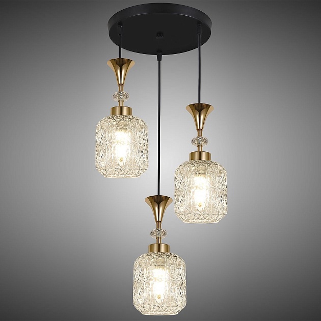 Подвесная люстра Reluce 02003-0.9-03 WH изображение 3 Подвесная люстра Reluce 02003-0.9-03 WH Фото № 3