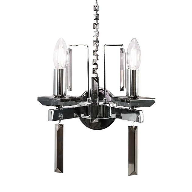 Бра Crystal Lux Marron AP2 Chrome изображение 3 Бра Crystal Lux Marron AP2 Chrome Фото № 3