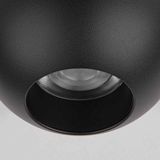 Встраиваемый светодиодный спот Elektrostandard Ball 9926 LED 12W 4200K черный a053738 4