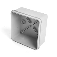 Коробка разветвительная 2х компонентная HF EBX40-38-67, 100*100*50мм, 8 вводов, IP67, серая (GE42455) 5