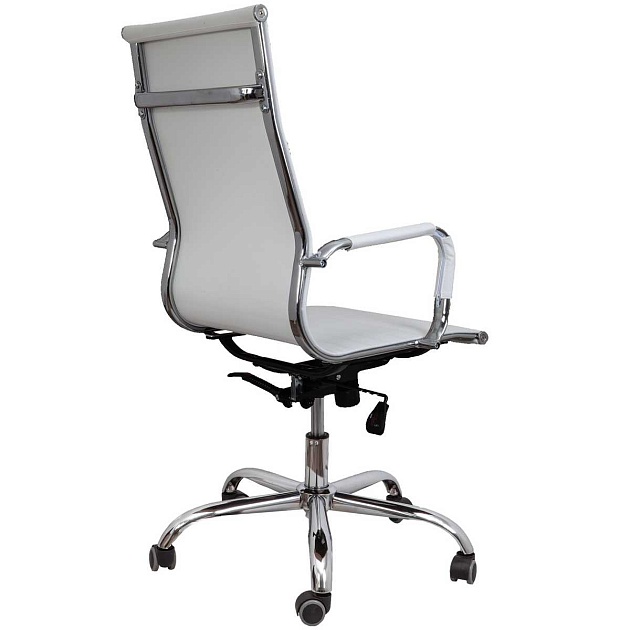 Офисное кресло AksHome Elegance белый, экокожа 69495 изображение 5 Офисное кресло AksHome Elegance белый, экокожа 69495 Фото № 5