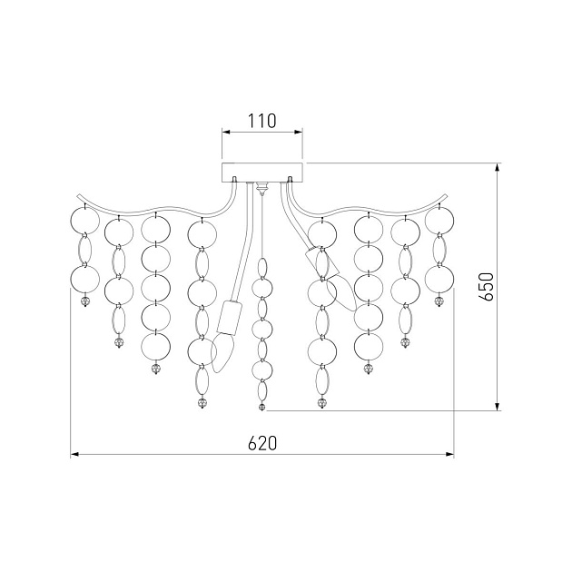 Потолочная люстра Bogates Bolla 334/9 Smart Фото № 5