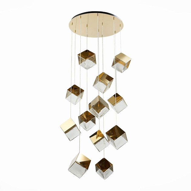 Подвесная люстра ST Luce Riello SL1182.203.12 изображение 1 Подвесная люстра ST Luce Riello SL1182.203.12 Фото № 1