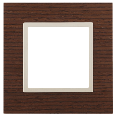 Рамка 1-постовая ЭРА Elegance 14-5301-09 Б0034568 1